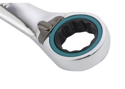 Набор ключей комбинированных с трещоткой, 8 - 19 мм, 7шт., реверсивные, CrV GROSS 14892 купить в Тобольске