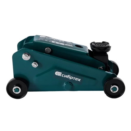 Домкрат гидравлический подкатной Сибртех 50837, 2,5 т, 148-387 мм, в пласт. кейсе купить в Тобольске