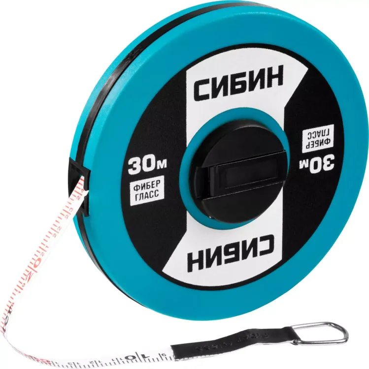 Мерная лента СИБИН фиберглассовая, 30м 34154-30 купить в Тобольске