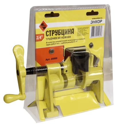 Струбцина трубная 3/4 на ножках Энкор 20069 купить в Тобольске