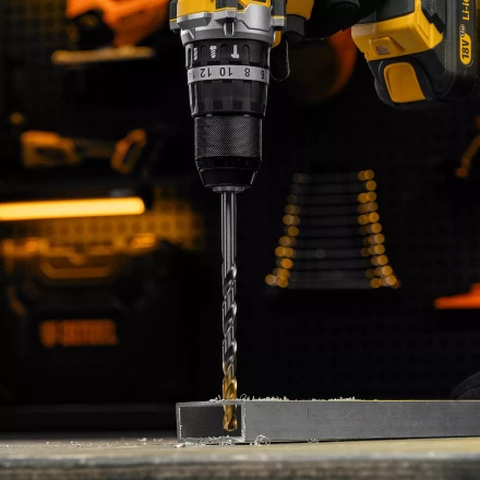 Сверло спиральное по металлу Denzel, 9 х 175 мм, Р6М5, Golden Tip, удлиненное 718262 купить в Тобольске