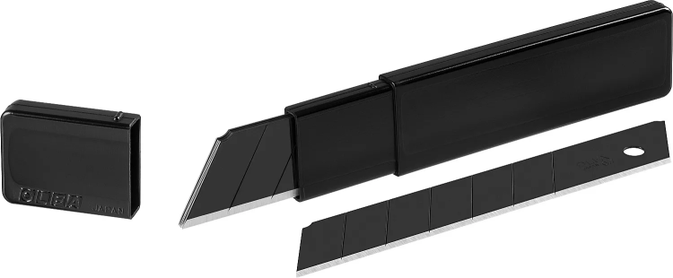 Лезвие OLFA "BLACK MAX" сегментированное, 5шт, 25х126х0,7мм OL-HBB-5B купить в Тобольске