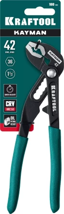 Клещи переставные с быстрой регулировкой KRAFTOOL KAYMAN 22353-18 купить в Тобольске