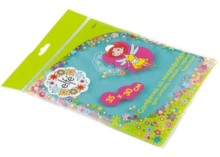 Салфетка из микрофибры для оптики стекол и зеркал коралловая 350х300 мм Elfe 92309 купить в Тобольске