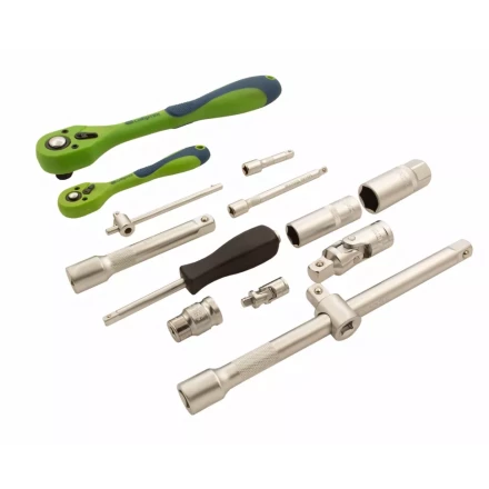 Набор инструментов 82 предмета, CrV, 1/2&quot;, 1/4&quot; Сибртех 13514 купить в Тобольске