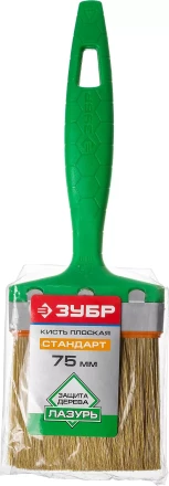Кисти плоские ЛАЗУРЬ серия СТАНДАРТ купить в Тобольске