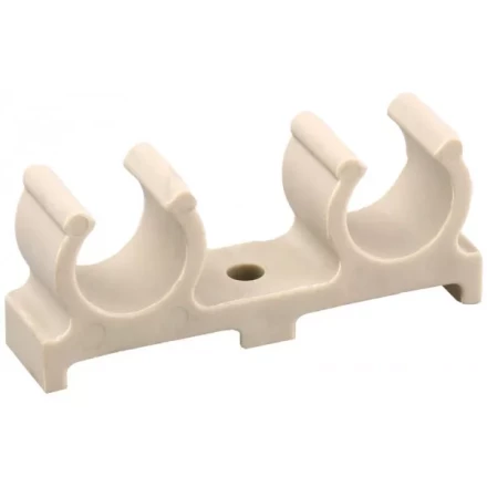 Скоба ЗУБР &quot;ШиреФит&quot; распорная, двойная, для труб 20мм 51583-20 купить в Тобольске