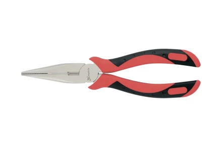 Длинногубцы GRAND 160 мм прямые никелированные двухкомпонентные рукоятки MATRIX 17136 купить в Тобольске