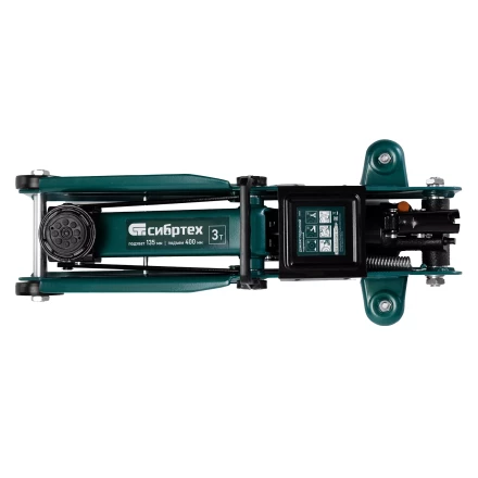Домкрат гидравлический подкатной Сибртех 50838, 3 т, 135-400 мм купить в Тобольске