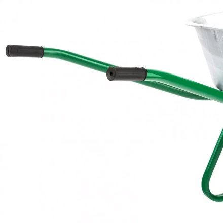 Тачка садово-строительная двухколесная усиленная грузоподьемность 320 кг обьем 100 л Palisad 68937 купить в Тобольске