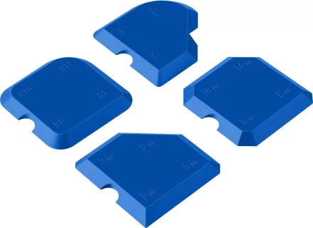 ЗУБР НШГ-16 набор специальных шпателей для формирования швов герметика (1015-H4) купить в Тобольске