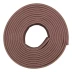 Уплотнитель резиновый, 24 м, профиль &quot;E&quot;, коричневый Сибртех 88906 купить в Тобольске