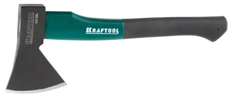 Топор KRAFTOOL "EXPERT" плотницкий, с эргономичной двухкомпонентной фиберглассовой рукояткой, длина 360мм, 0,6кг 20650-06 купить в Тобольске