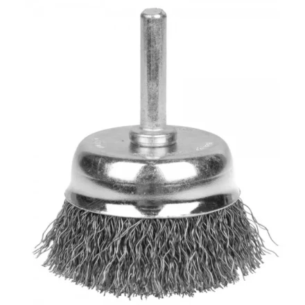 ЗУБР &quot;ЭКСПЕРТ&quot;. Щетка чашечная для дрели, витая стальная проволока 0,3мм, 75мм 35253-075_z01 купить в Тобольске