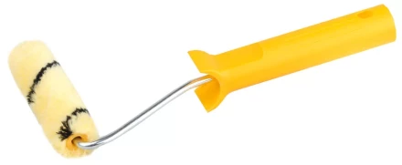Мини-валик DUALON ПОЛИАКРИЛ малярный в сборе, ворс 7мм, бюгель 6мм, 15х110мм, STAYER Master 03-05812-11 купить в Тобольске
