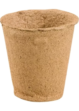 Торфяной горшочек 60х60 мм круглый Россия 64353 купить в Тобольске