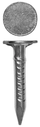 Гвозди оцинкованные с большой головкой, в п/э пакете, 3,0x50мм, 25шт 3060-30-50 купить в Тобольске