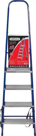 Лестница-стремянка стальная, 5 ступеней, 101 см, MIRAX 38800-05 купить в Тобольске