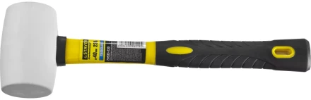 Киянка STAYER &quot;PROFI&quot; резиновая БЕЛАЯ, с фиберглассовой ручкой, 230г 20533-230 купить в Тобольске