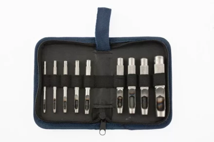 Набор пробойников для кожи Сибртех 2 - 13 мм 9 шт 18309 купить в Тобольске