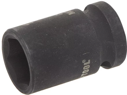 Торцовая головка KRAFTOOL &quot;INDUSTRIE QUALITAT&quot; ударная (1/2&quot;), FLANK, Cr-Mo, фосфатированная, 16 мм 27940-16_z01 купить в Тобольске