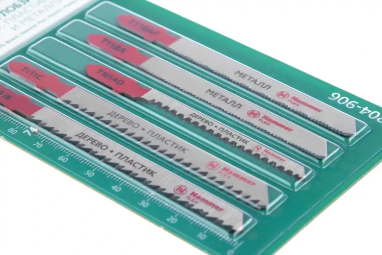 Пилки для лобзика HAMMER JG WD-PL-MT set No6 (5pcs) купить в Тобольске