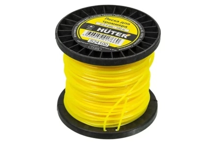 Леска Huter S24100 для триммера, 2.4 мм, звезда 71/2/4 купить в Тобольске