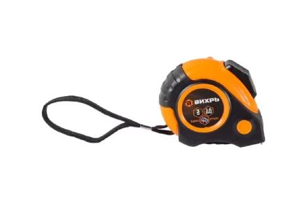 Рулетка Вихрь 3м х 16мм автостоп 73/11/1/7 купить в Тобольске