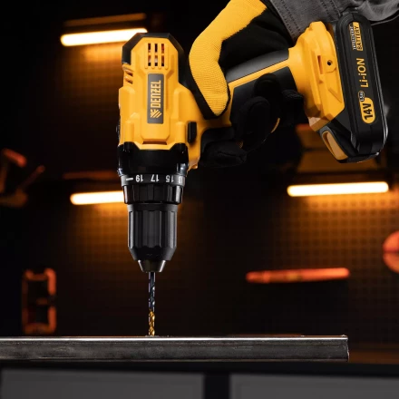 Сверло по металлу Denzel, 5 мм, HSS-Tin, Golden Tip, набор 10 шт., 717213 купить в Тобольске