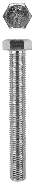 Болт с шестигранной головкой, DIN 933, кл. пр. 8.8, оцинкованный, M10x25мм, 200шт, KRAFTOOL 303074-10-025 303074-10-025 купить в Тобольске