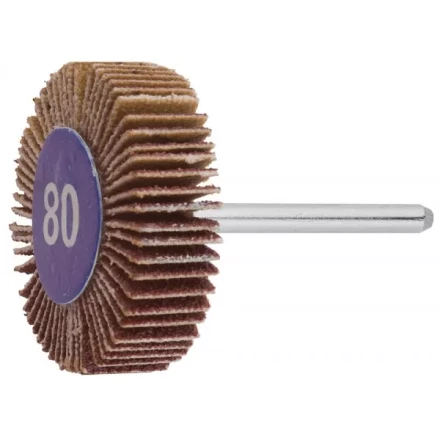 Круг ЗУБР веерный на шпильке, P 80, d 32x10x3,2 мм, L 45мм, 1шт 35934 купить в Тобольске