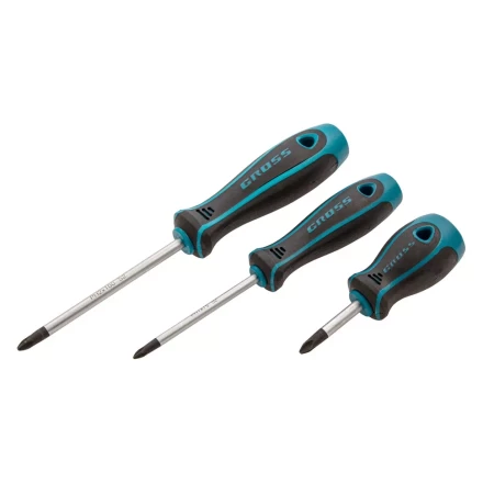 Набор инструментов 115 предметов, 120 зубьев, CrV, 1/4&quot;, 1/2&quot; Gross 14152 купить в Тобольске