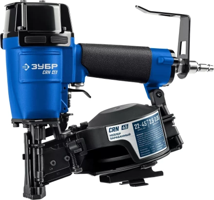 ЗУБР CRN-45, пневматический кровельный нейлер для барабанных гвоздей ЗУБР CRN (22-45 мм), Профессионал (31920) купить в Тобольске