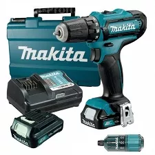 Аккумуляторная дрель-шуруповерт Makita DF331DWYE4 купить в Тобольске