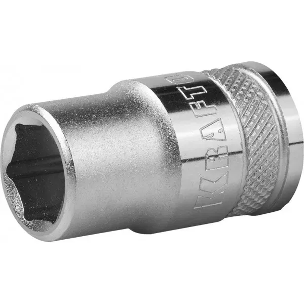 Торцовая головка KRAFTOOL "INDUSTRIE QUALITAT", Cr-V, FLANK, хромосатинированная, 1/2", 13 мм 27805-13_z01 купить в Тобольске