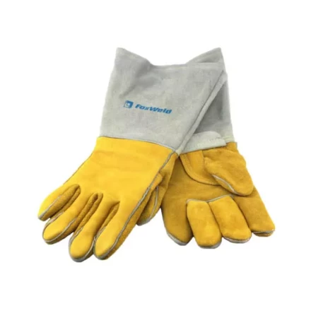 Краги спилковые водоотталкивающие Защита артикул 10-2750L FoxWeld купить в Тобольске