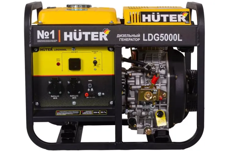 Электрогенератор дизельный LDG 5000L Huter 64/2/11 купить в Тобольске