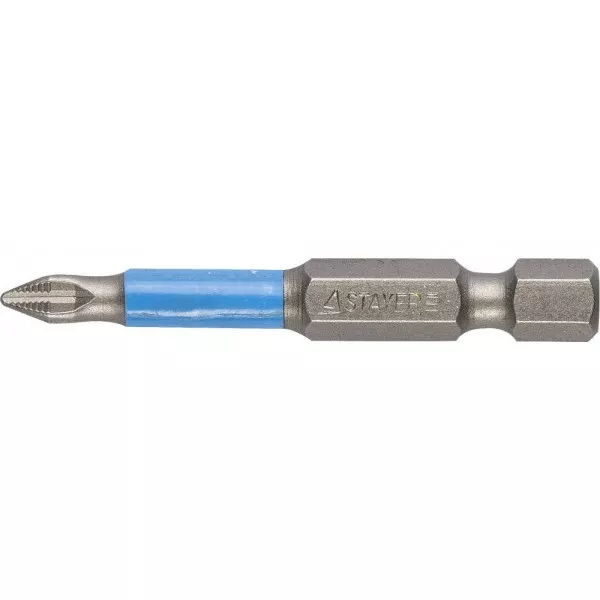 Биты STAYER "PROFI", хвостовик E 1/4", PH №1, 50мм, 2 шт 26203-1-50-02 купить в Тобольске