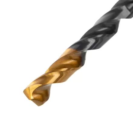 Сверло по металлу Denzel, 6 мм, HSS-Tin, Golden Tip, 10 шт. 717215 купить в Тобольске