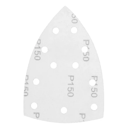 Треугольник абразивный на ворc. подложке под &quot;липучку&quot;, перф., P 150, 150х150х100 мм, 5 шт. Denzel 738637 купить в Тобольске