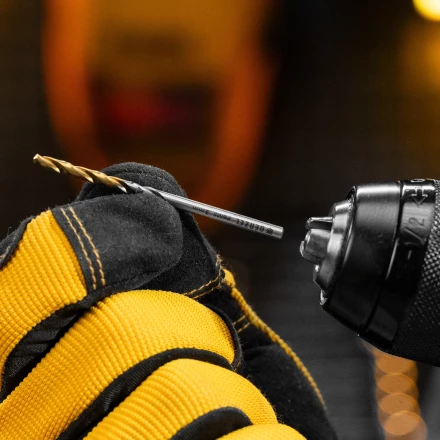 Набор сверл по металлу Denzel 723001, 1-10 мм, Р6М5-TiN, Golden Tip, 10 шт купить в Тобольске