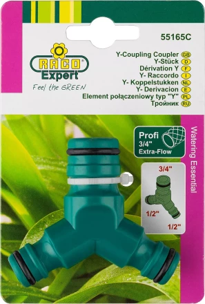 Тройник RACO &quot;PROFI EXTRA-FLOW&quot; (соединитель-соединитель-соединитель), 1/2&quot;х1/2&quot;x3/4&quot; 4252-55165C купить в Тобольске