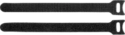 Кабельные стяжки-липучки черные ВЕЛЬКРО нейлоновые серия ПРОФЕССИОНАЛ