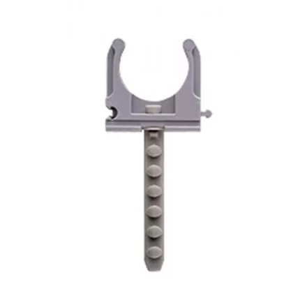 Скоба-держатель ЗУБР &quot;МАСТЕР&quot; для металлопластиковых труб, в комплекте с дюбелем, 25 мм, 5 шт 4-44956-25 купить в Тобольске