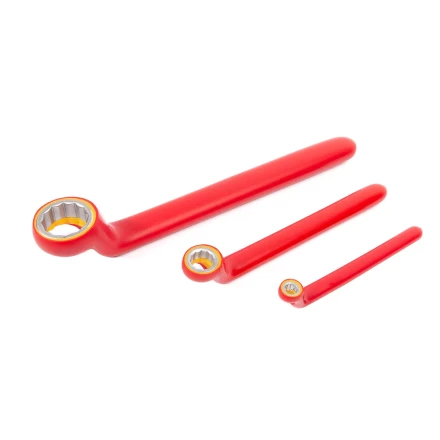 Набор накидных диэлектрических трещоточных ключей КВТ НИИ-29 (10–19), 6 шт. (92331) купить в Тобольске