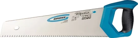 Ножовка по дереву &quot;PIRANHA&quot; 450 мм 7-8 TPI зуб - 3D каленый зуб 2-х комп. рук-ка GROSS 24100 купить в Тобольске