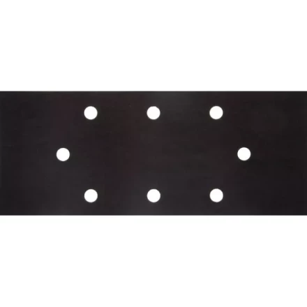 Лист шлиф. универсал. URAGAN &quot;Оптимален для твердых пород дерева&quot; 8 отверстий по линии, для ПШМ, P320, 93х230мм, 50шт 907-22102-320-50 купить в Тобольске