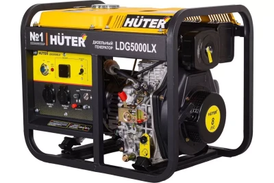 Электрогенератор дизельный LDG 5000LX Huter 64/2/7