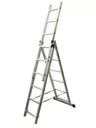 Лестница трехсекционная 3х  8 ступеней  &quot;Энкор&quot; 69682 купить в Тобольске