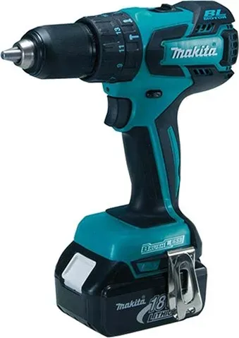 Дрель-шуруповерт аккумуляторная Makita DHP459RFE купить в Тобольске